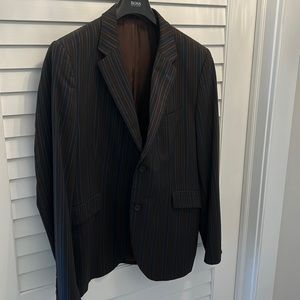 Men’s Ben Sherman Blazer XL. Brown and able striped.